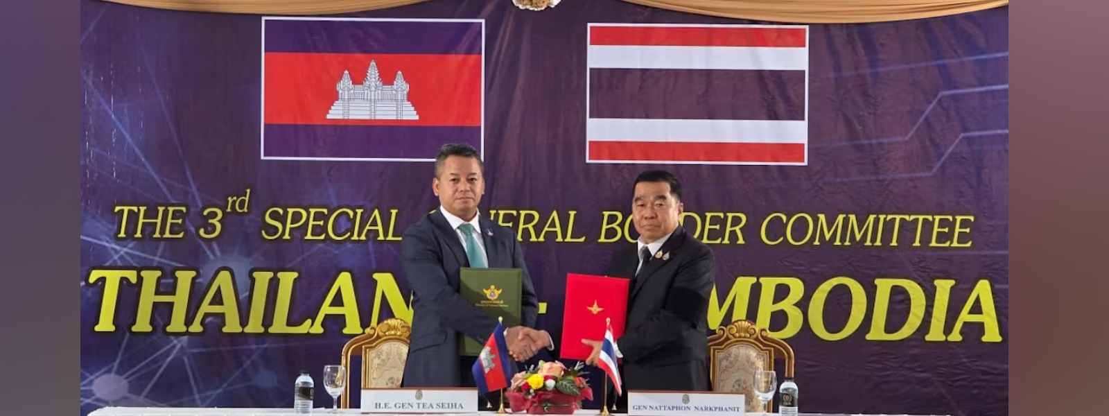 තායිලන්තය සහ කාම්බෝජය සටන් විරාමයකට එකඟත්වයක්